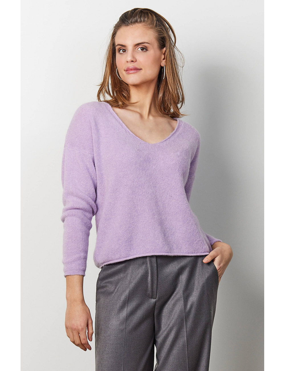 V-neck sweater - Love@me -  