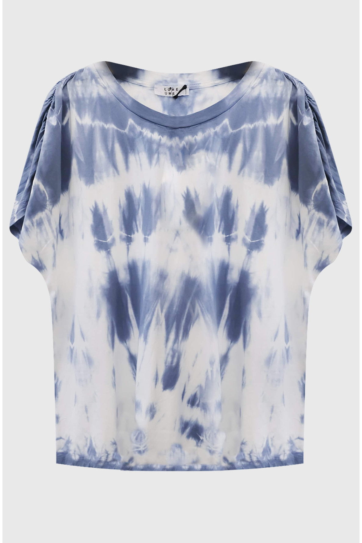 T-shirt fronces Tie & Dye - Love@me - 1 