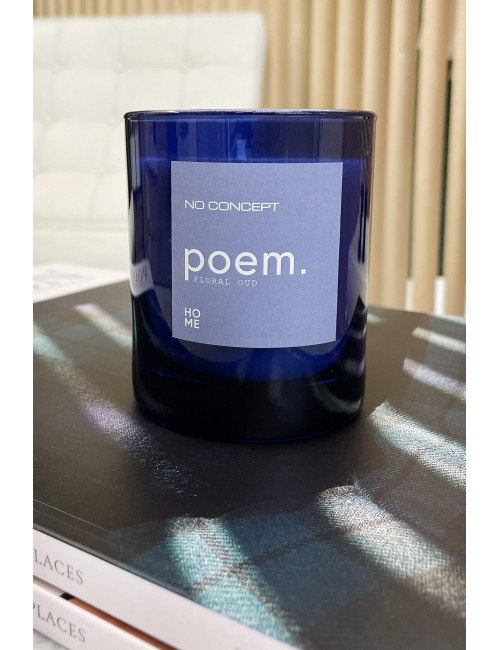 Poem candle