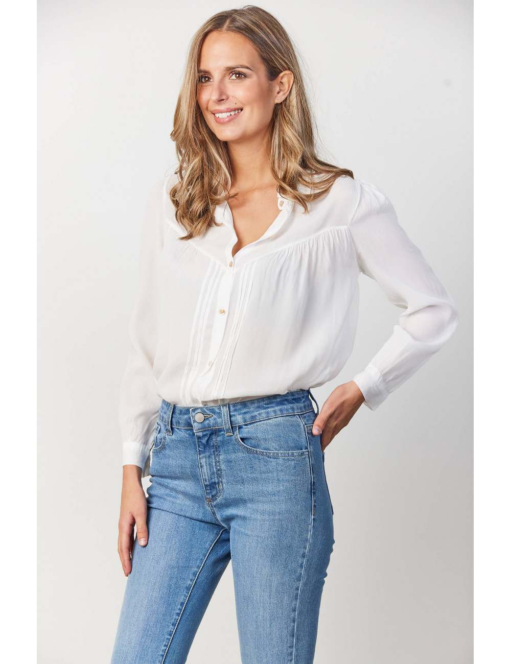 Georgette shirt - Love@me -  