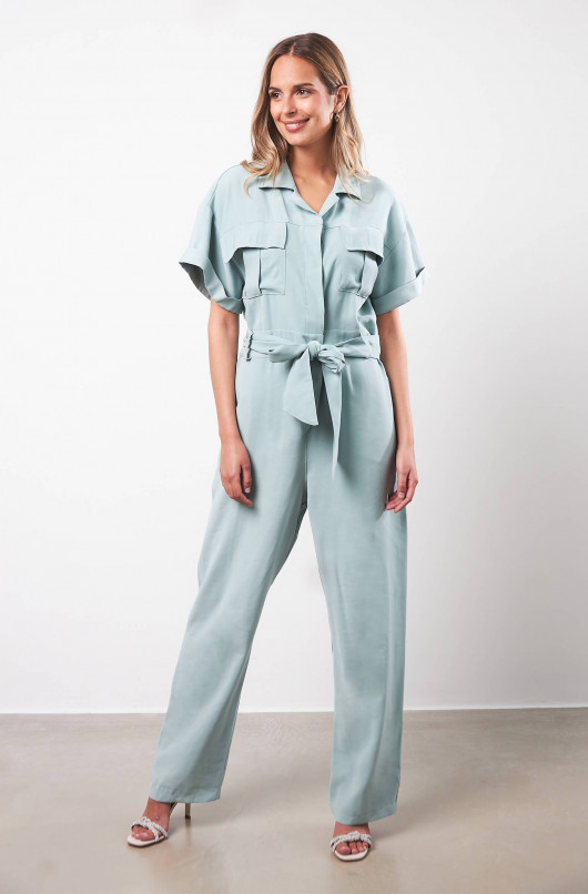 Jumpsuit met riem - Love@me - 1 