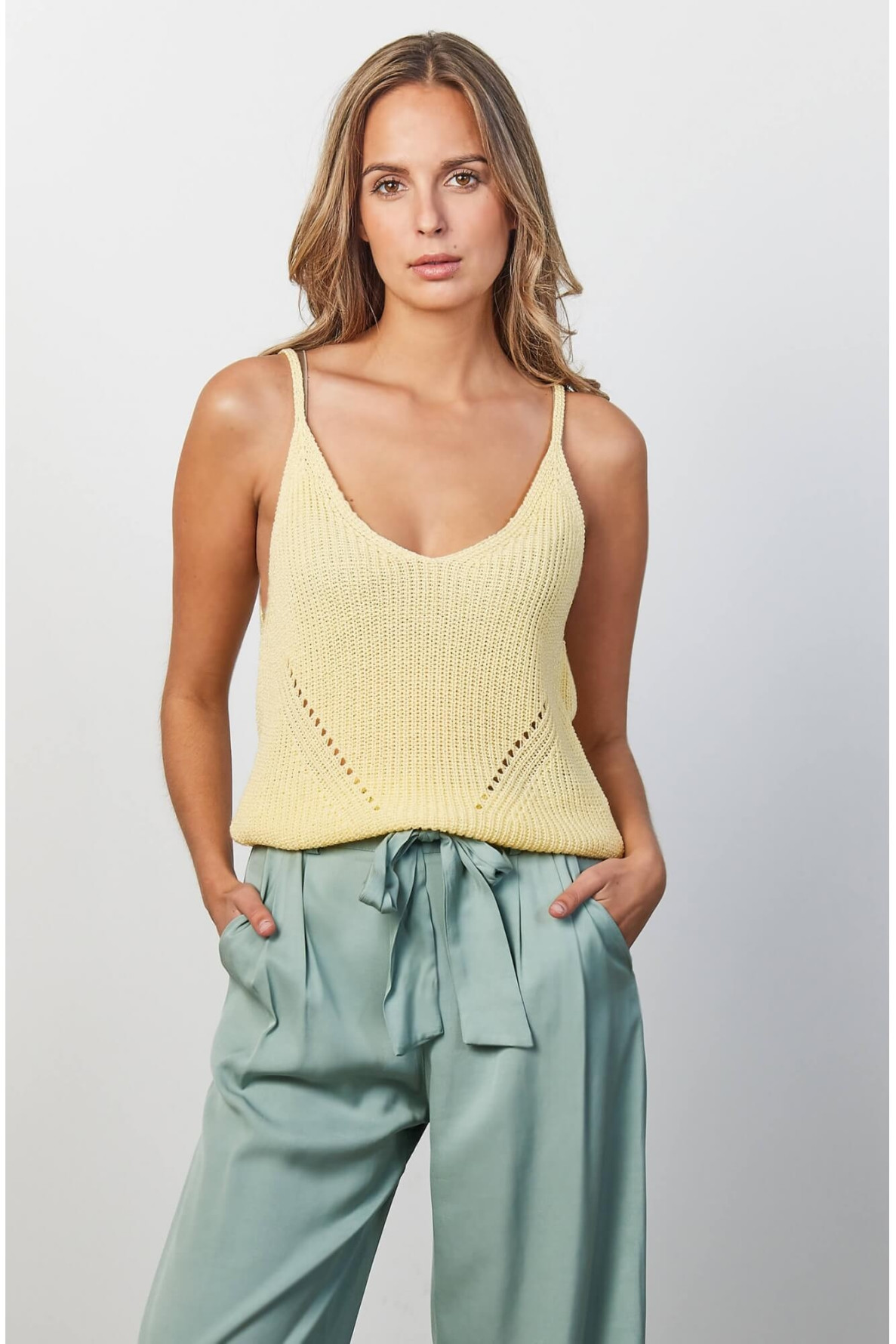 Gebreide top Gebreide top