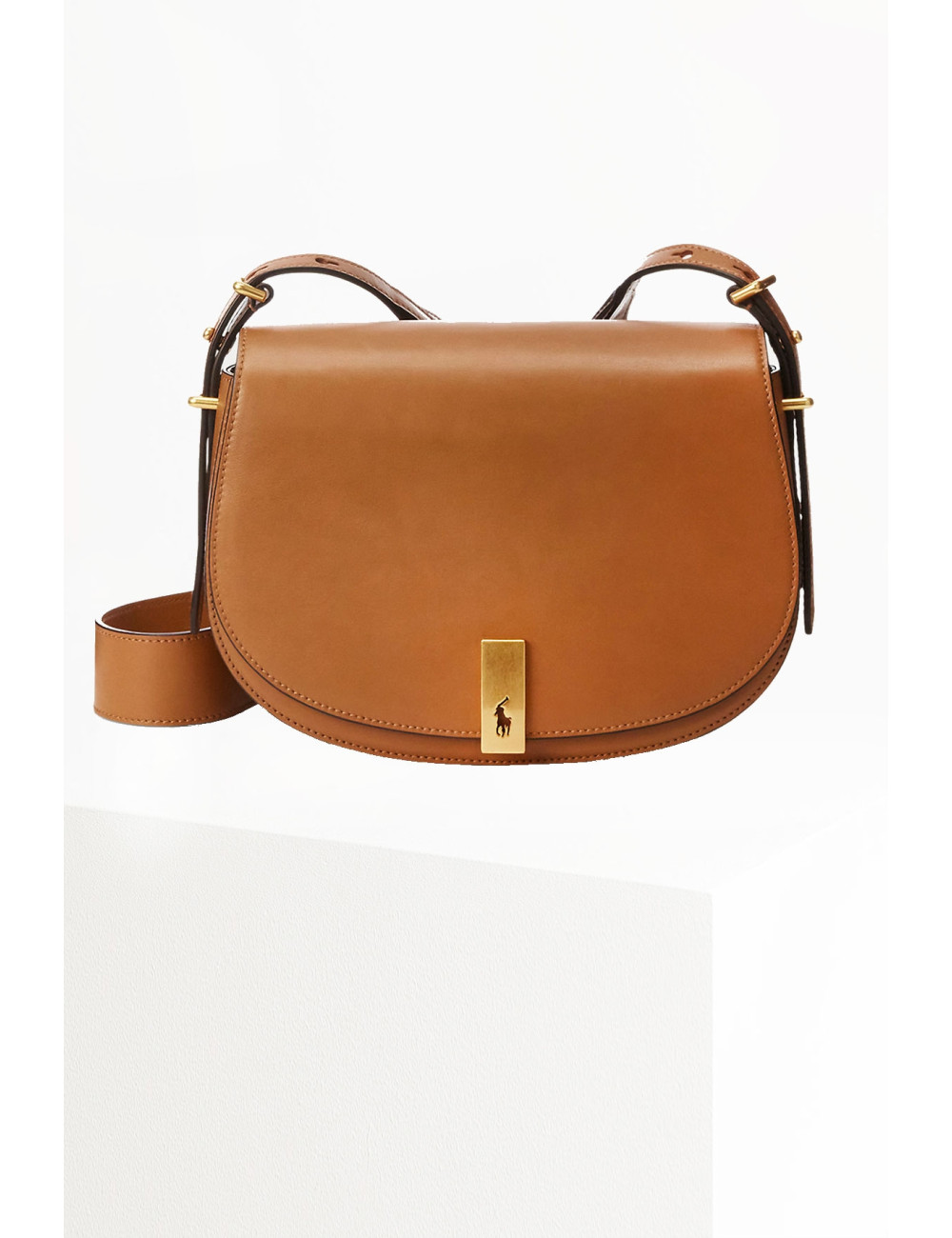 Saddle Polo camel bag - Polo - Ralph Lauren -  