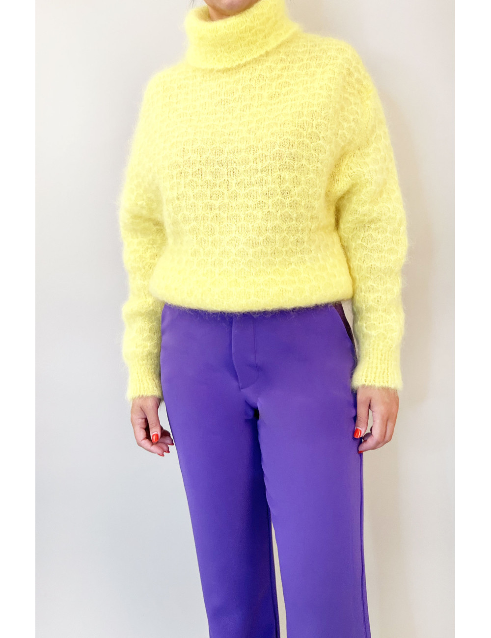 Pull Col Montant - Pull Col Montant -
