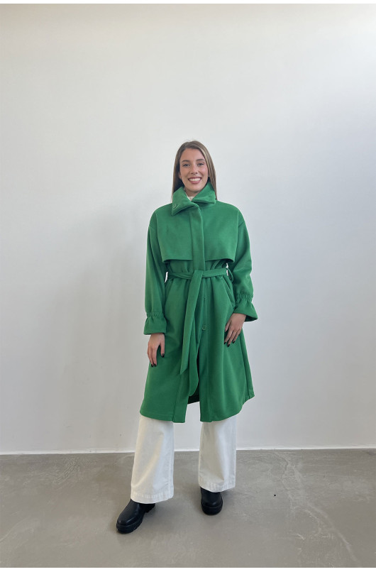 Flap Coat - 2 - Love@me - 2 