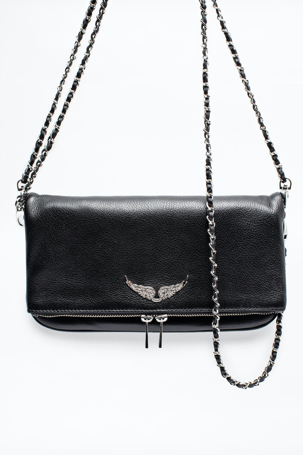 Rock grained leather bag - 8