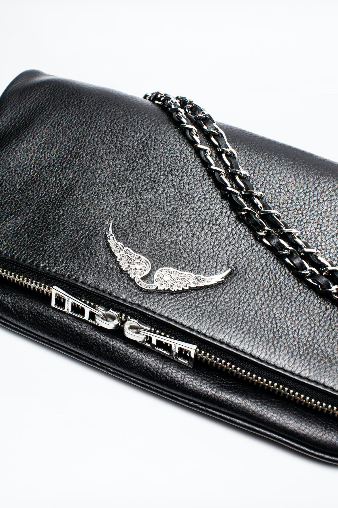 Rock grained leather bag - 9