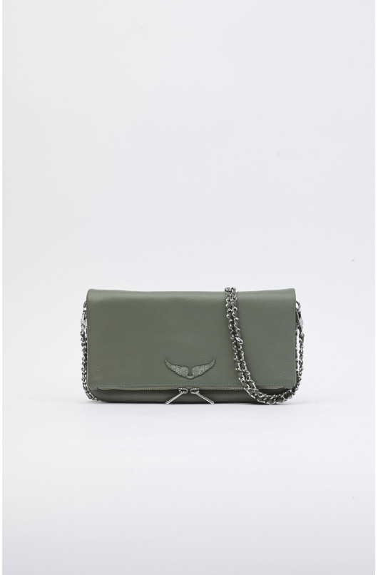 Rock grained leather bag - 13