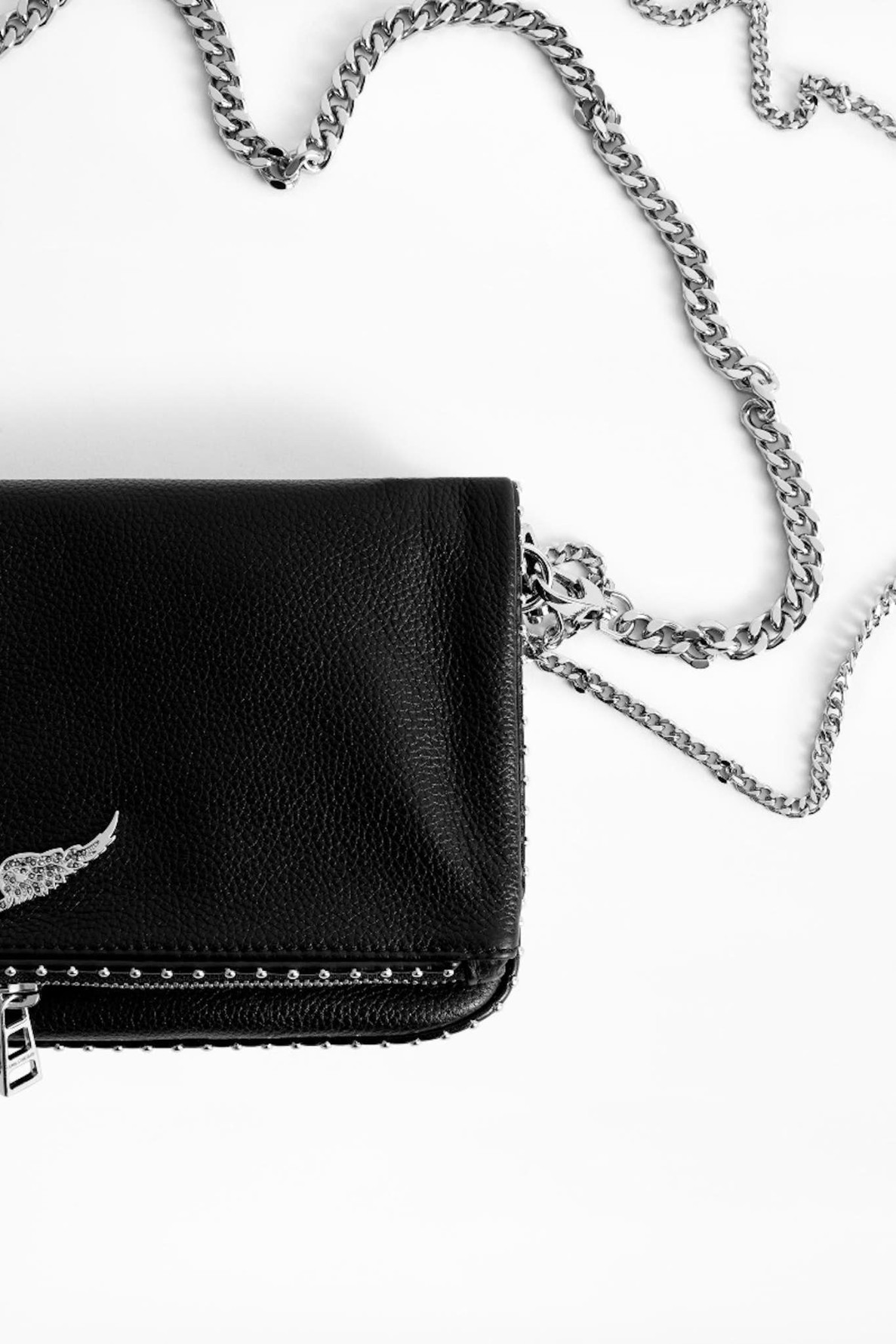 Pochette Rock Studs Zadig&Voltaire Noir