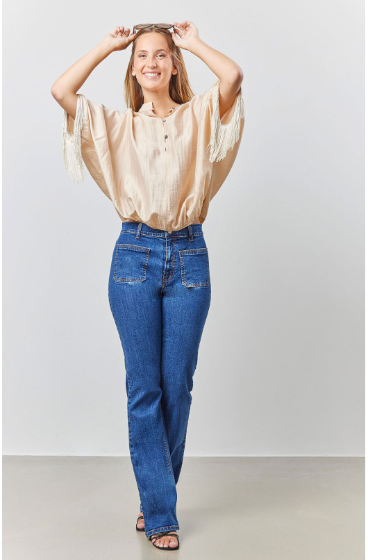 flare jeans - 1 - Love@me - 1 