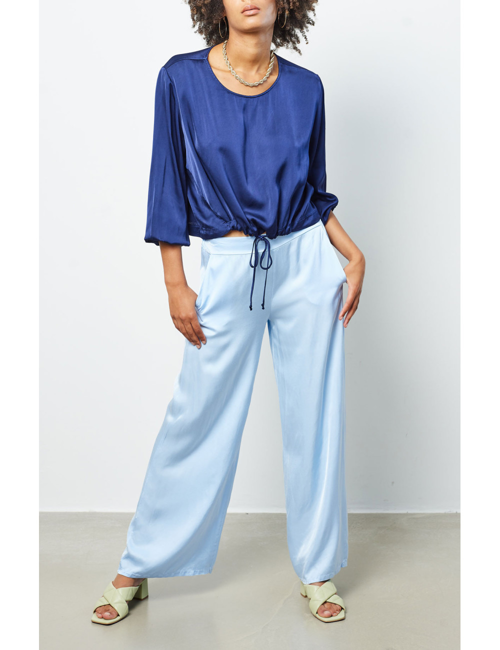 Pantalon Satin - 