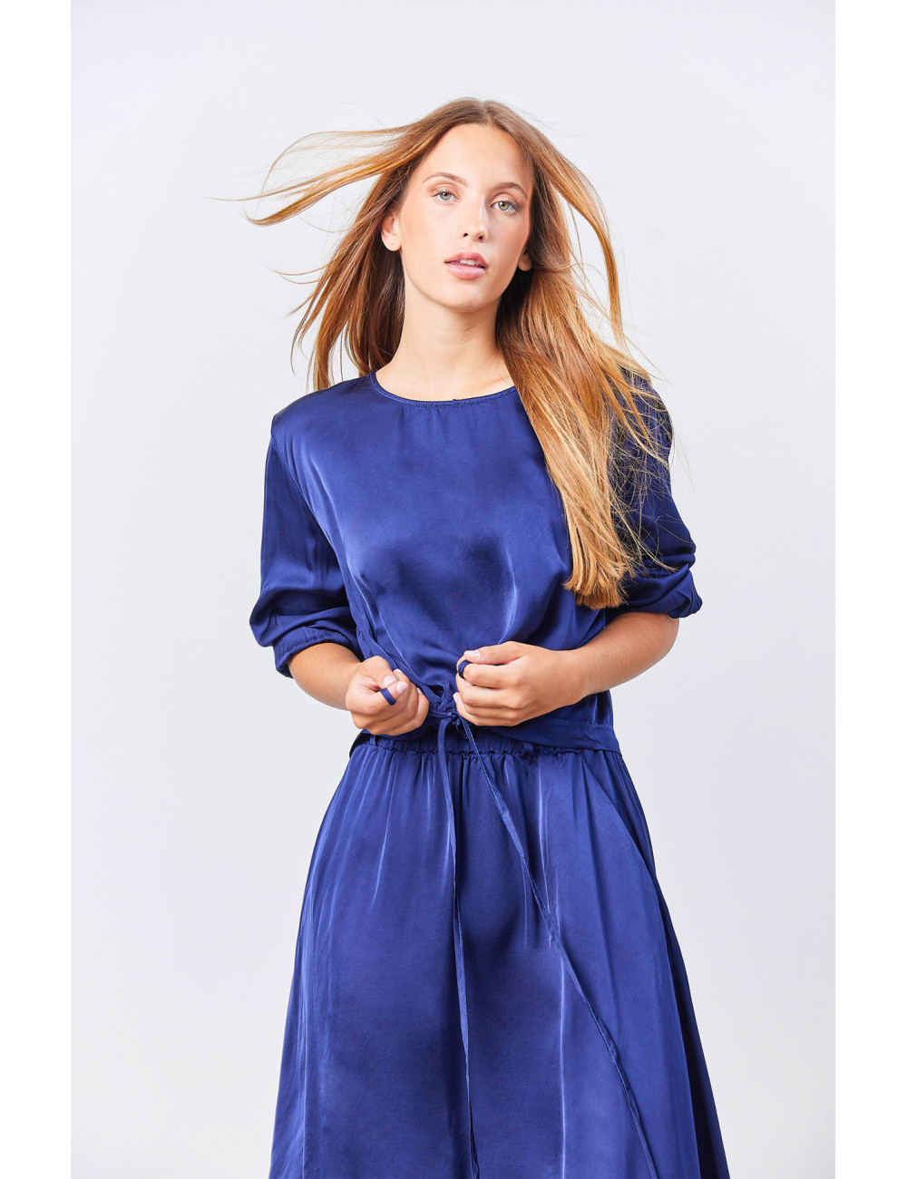 Satin blouse near me outlet