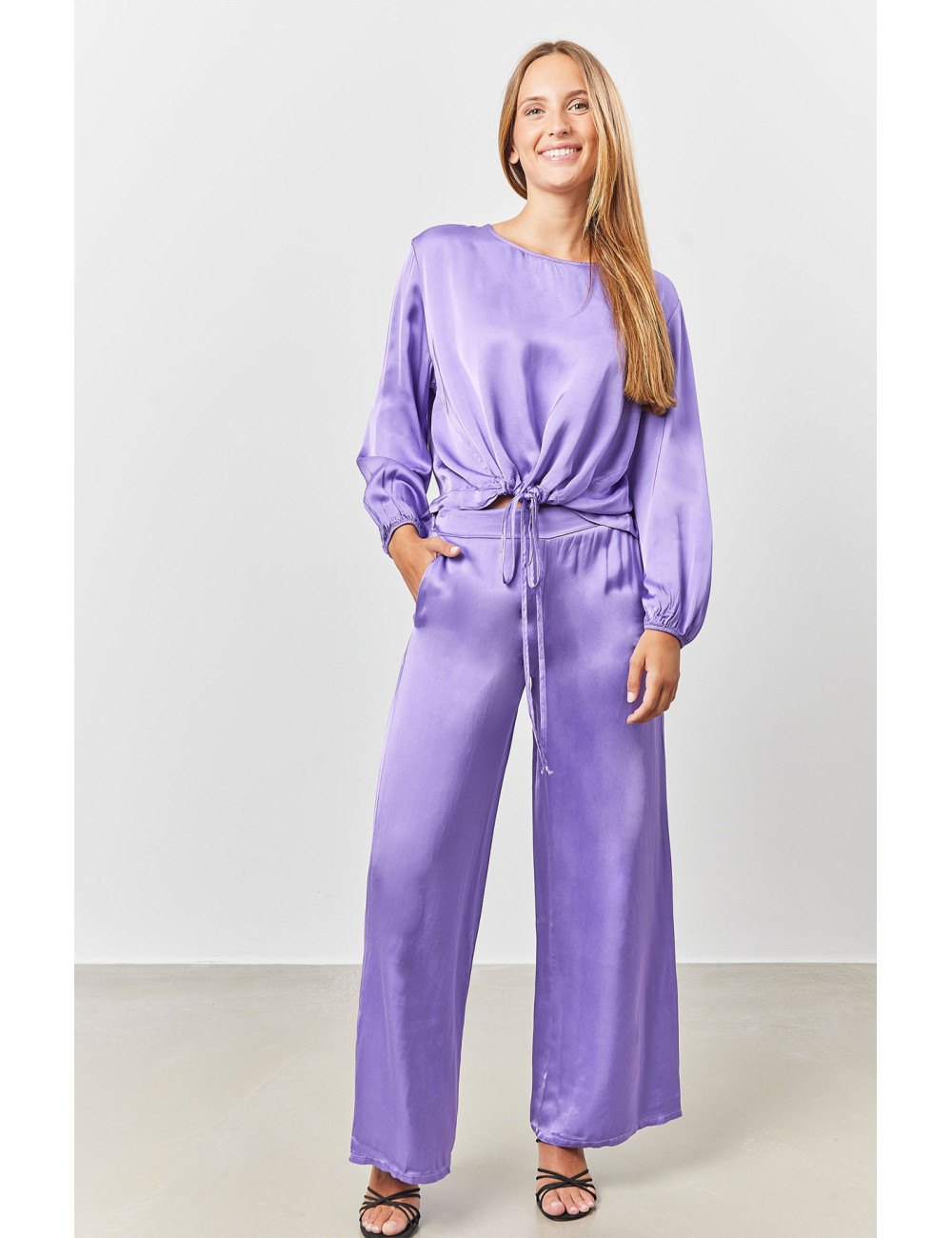 Pantalon Satin - Pantalon Satin -
