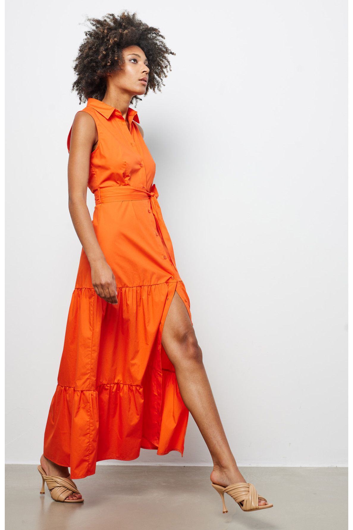 Robe Longue 3 Volants - 2