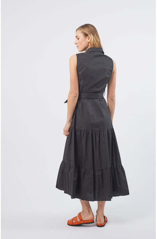Robe Longue 3 Volants - 6