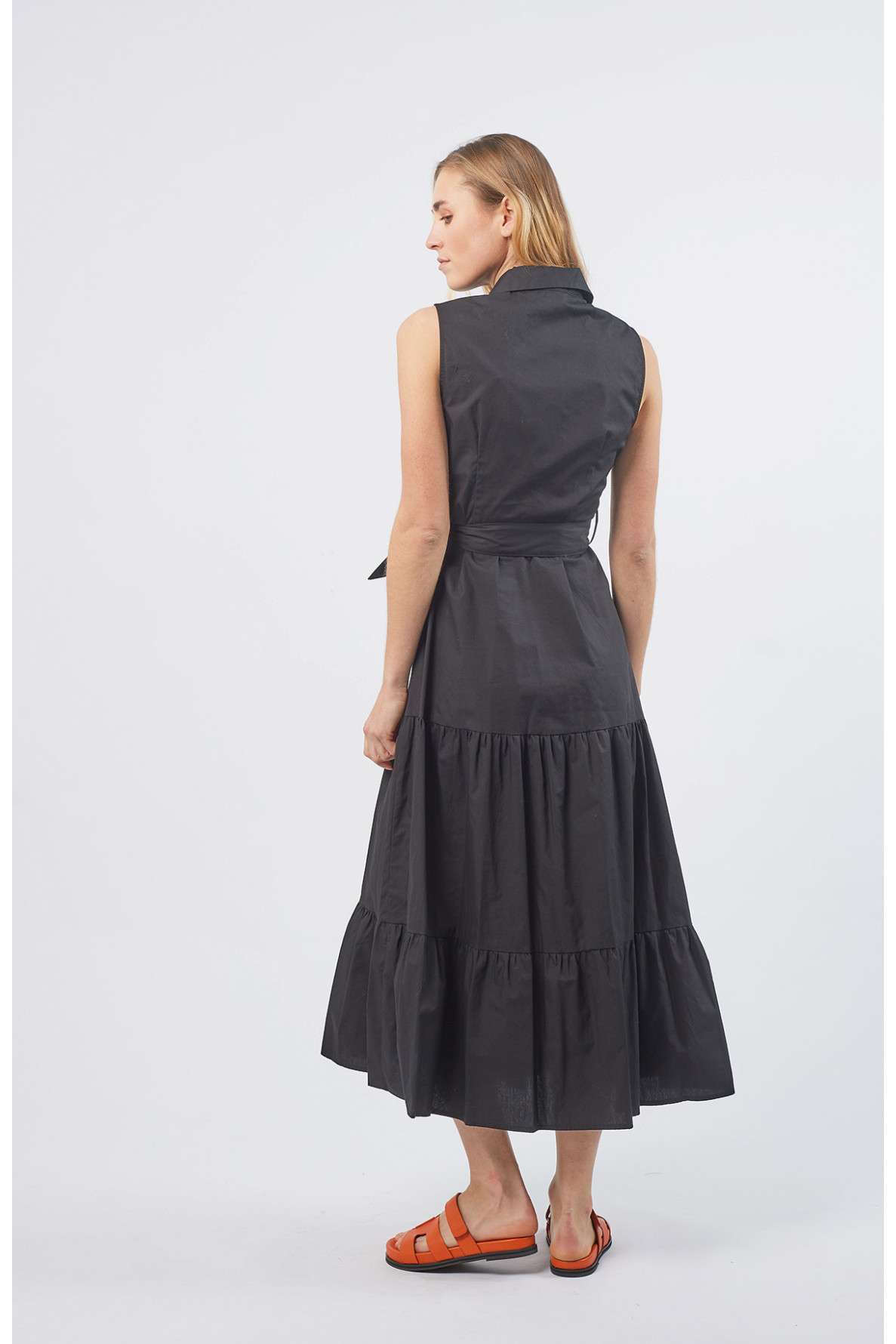 Robe Longue 3 Volants - 6