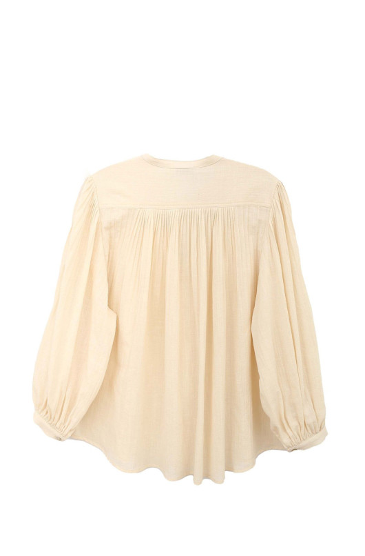 Plain blouse - 6