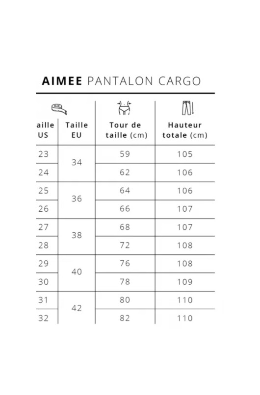 Pantalon Cargo Aimee - 15