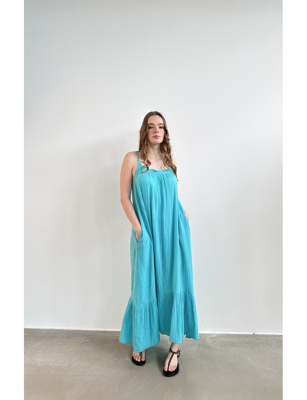 robe lge fines bretelles - 