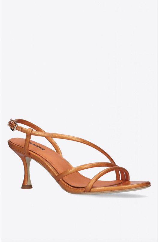 CROSSED STRAPS SANDALS - 3