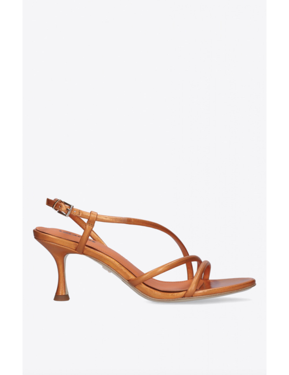 CROSSED STRAPS SANDALS - 