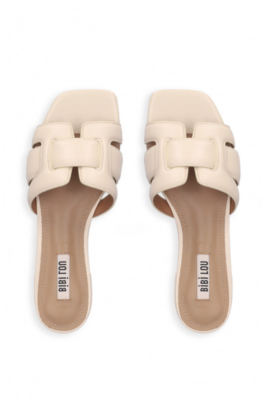 MULES CREME - 3 - Bibi Lou - 3 