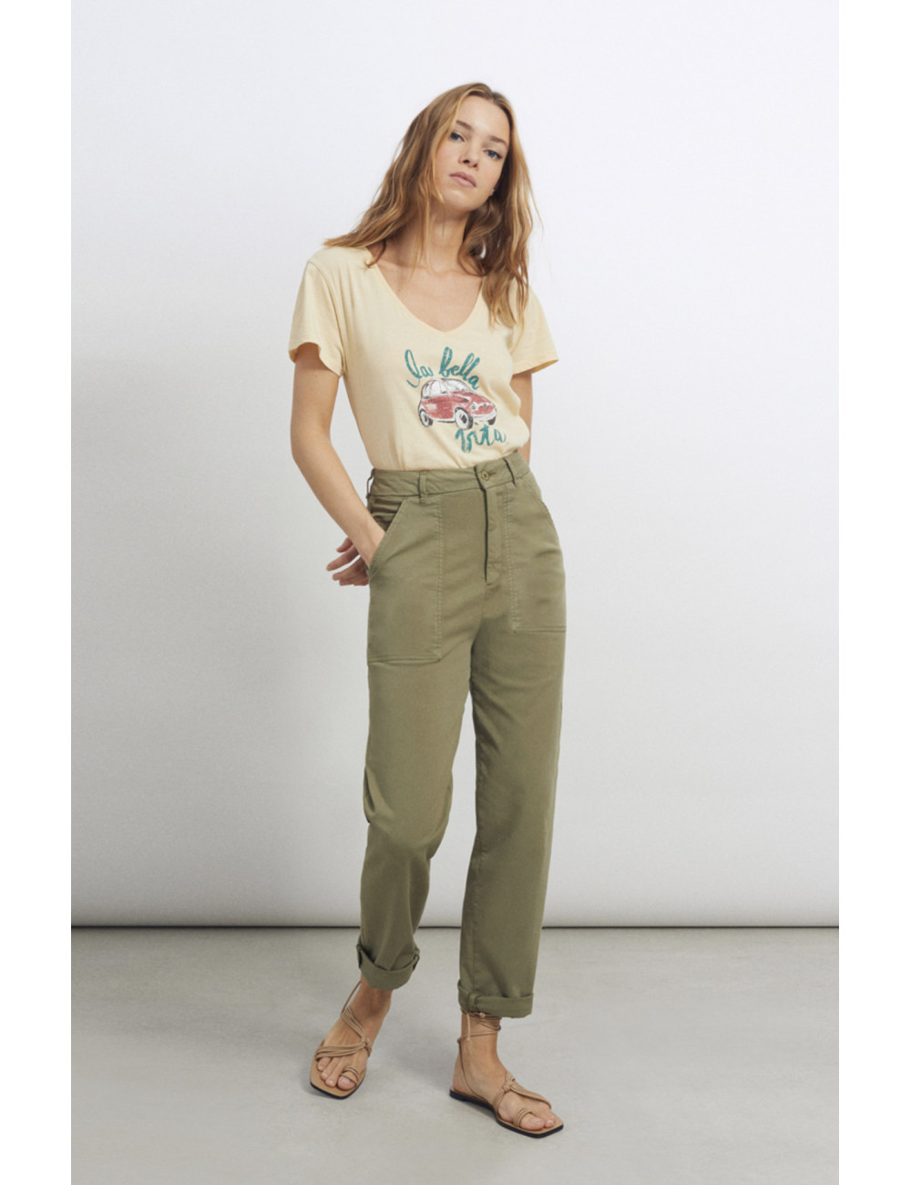 Pantalon Cargo Aimee - Pantalon Cargo Aimee -