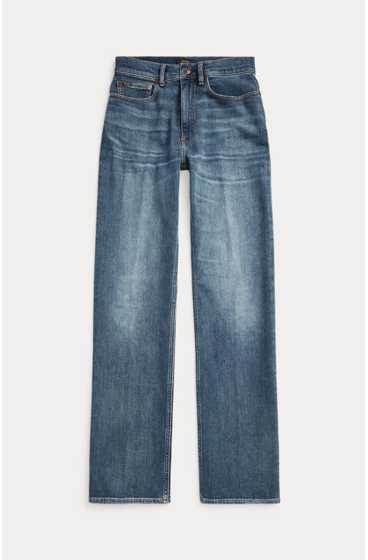Rechte jeans met hoge taille - 4