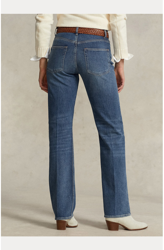 Rechte jeans met hoge taille - 2
