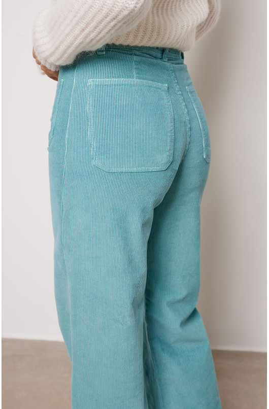 JEANS VELOURS DROIT - 4