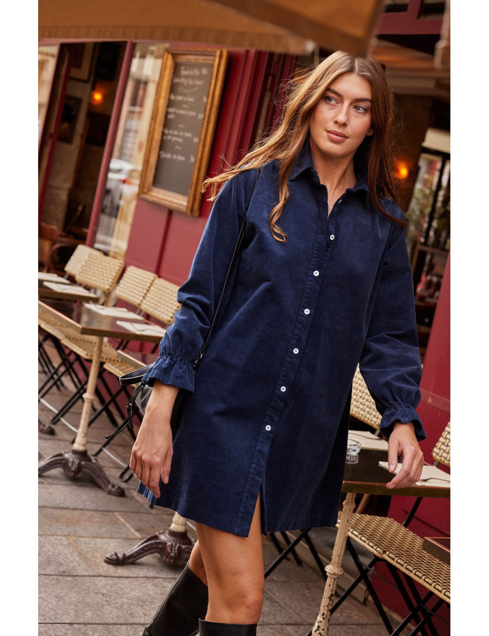 VELVET DRESS - VELVET DRESS -