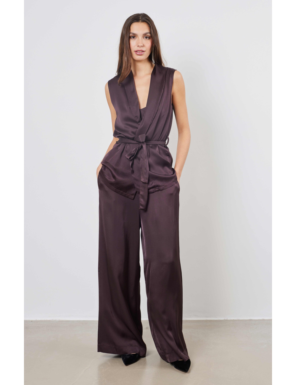GILET MET RIEM - 