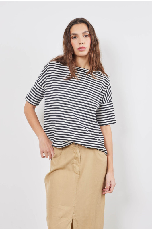 STRIPED T-SHIRT - 1