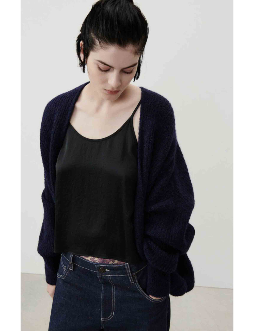 gilet ml col chale American Vintage No Concept Stores