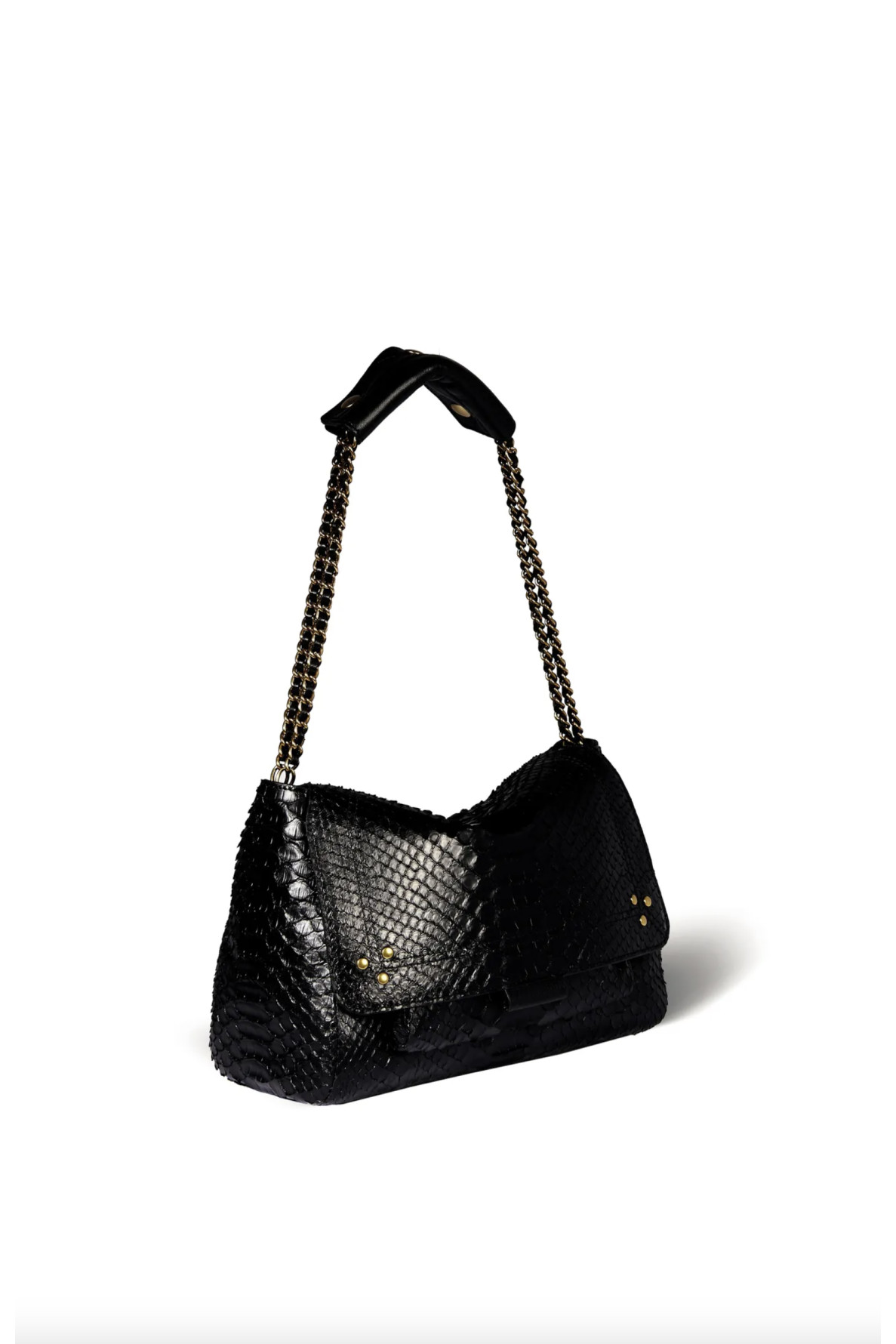 LULU M TAS - ZWART PYTHON - 4