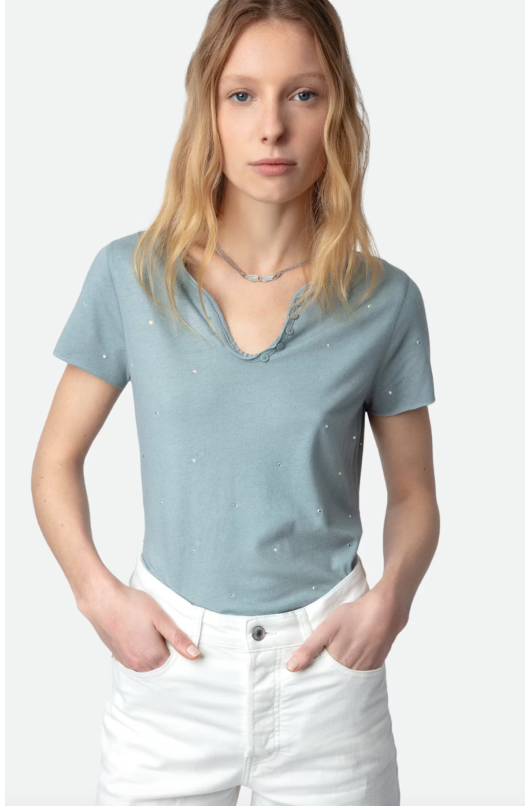 T-SHIRT WITH RHINESTONES - 3 - Zadig & Voltaire - 3 