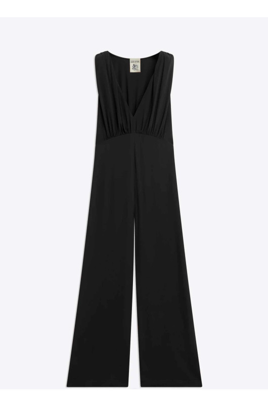 JUMPSUIT IN CRÊPE DE CHINE - 6 - Semicouture - 6 