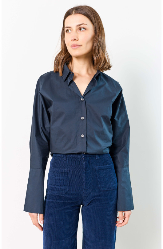 OVERSIZED POPELINE HEMD - 1 - Love@me - 1 
