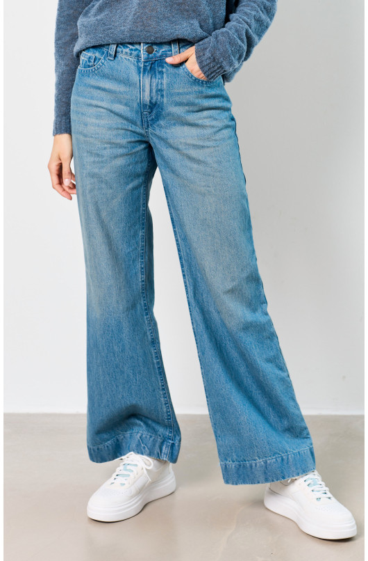 WIJDE PIJP JEANS - 1 - Love@me - 1 