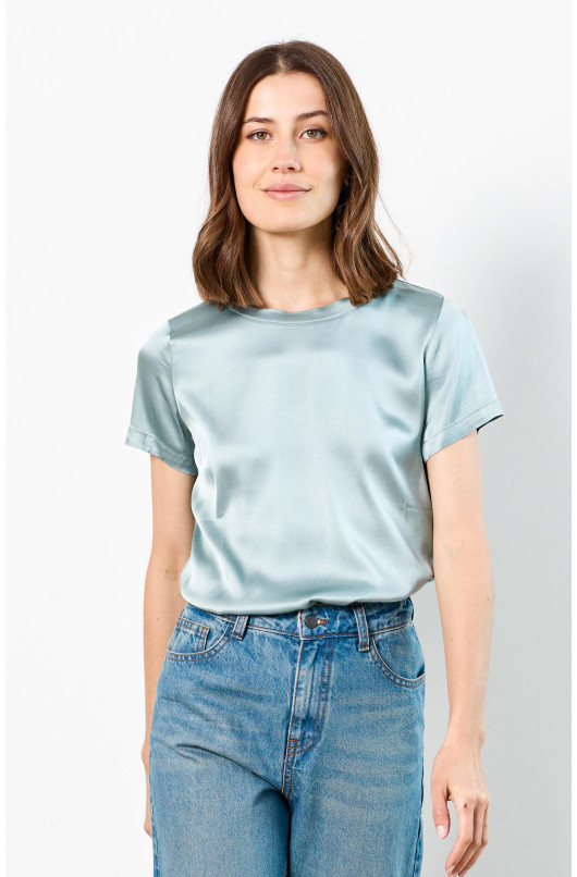 T-SHIRT MET RONDE HALS - 17