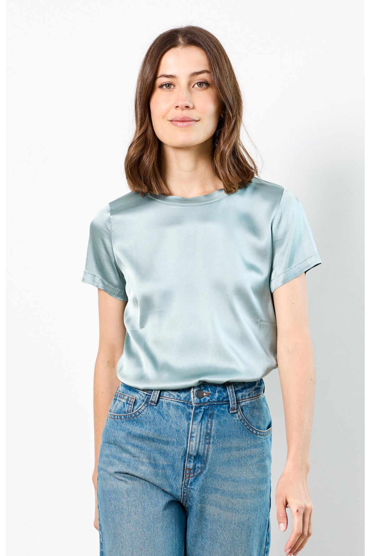 T-SHIRT MET RONDE HALS - 17