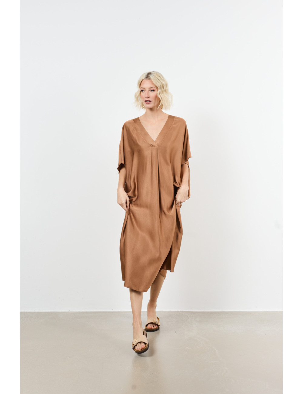 robe kaftan uni - 