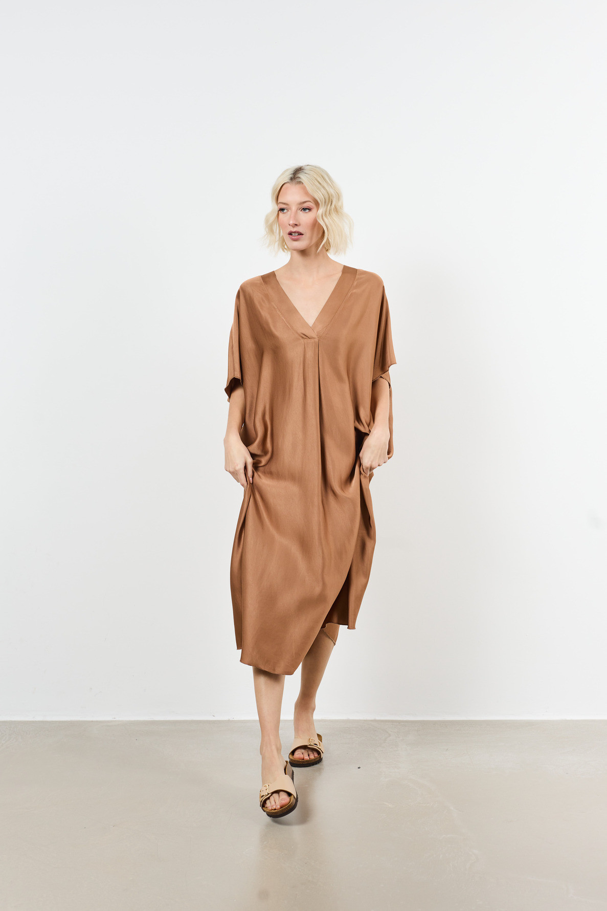 robe kaftan uni - 4