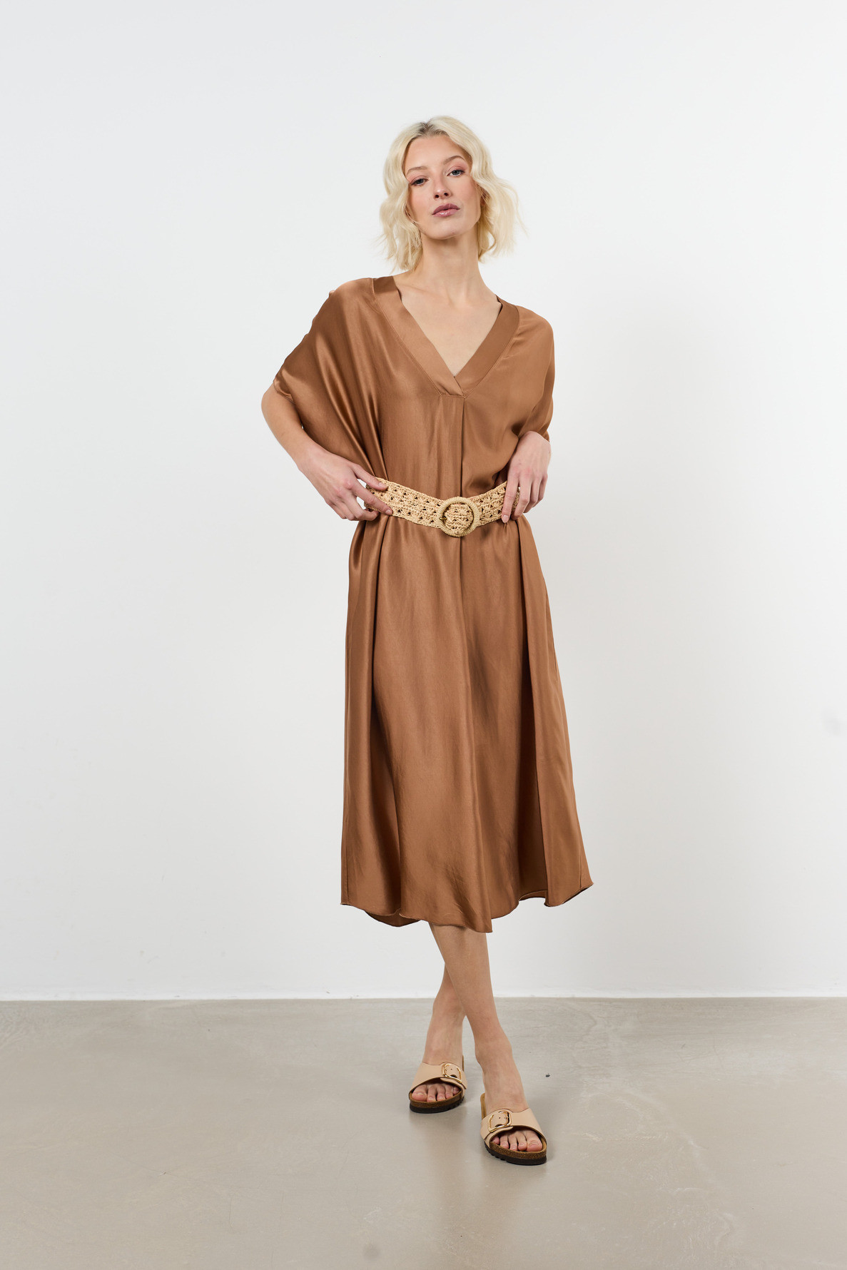robe kaftan uni - 6