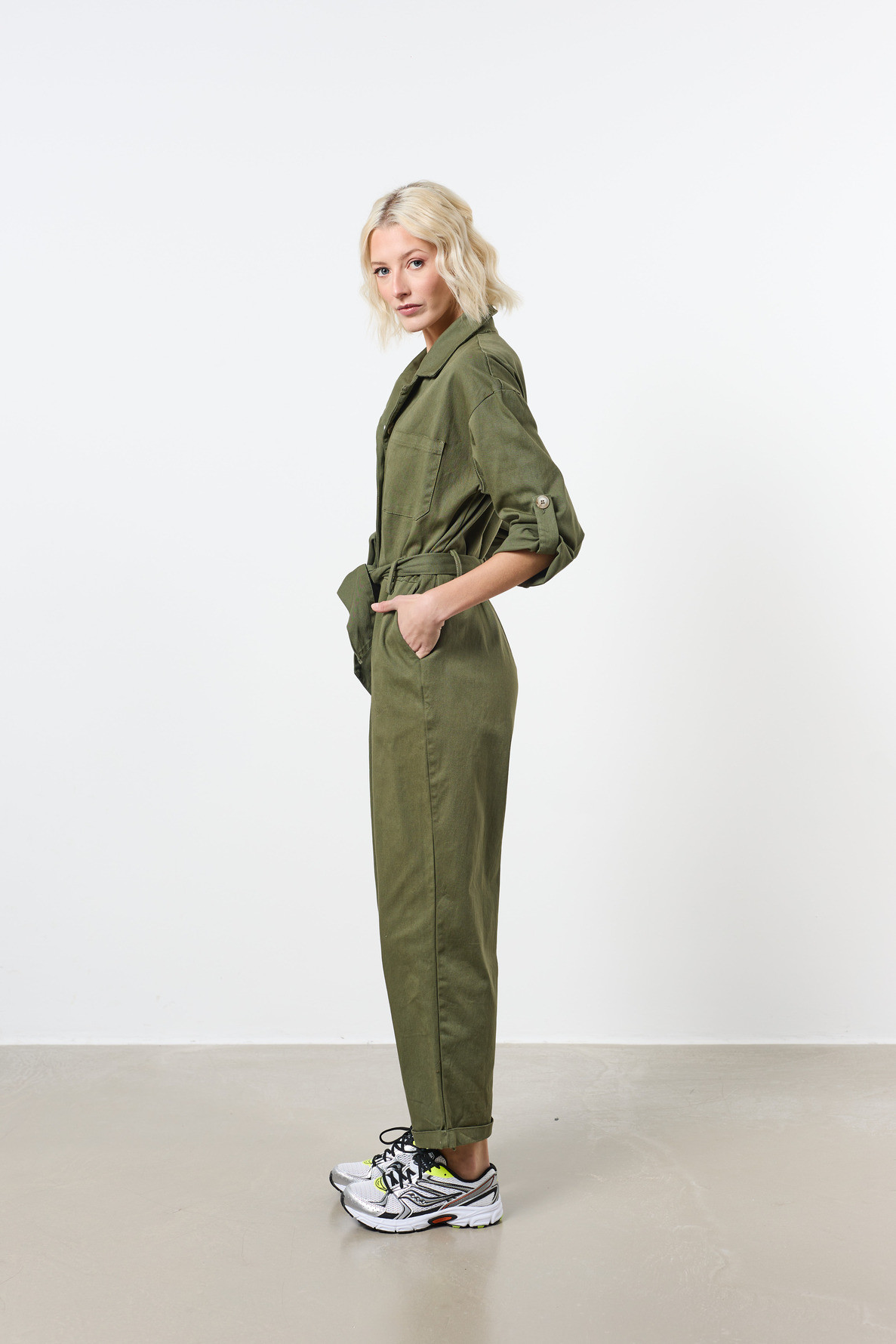 combinaison pantalon ceinturee - 2
