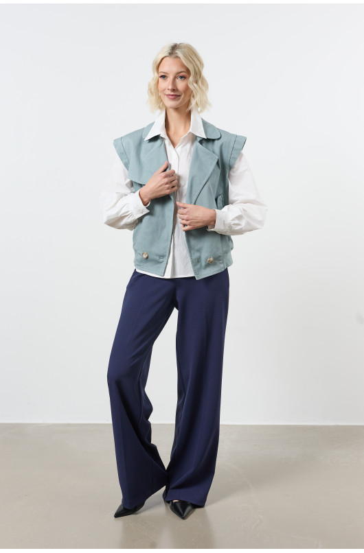 veste sm 2 poches en bais - 4