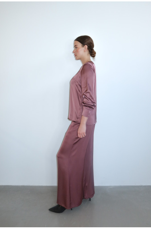 blouse col rond manches longues - 13