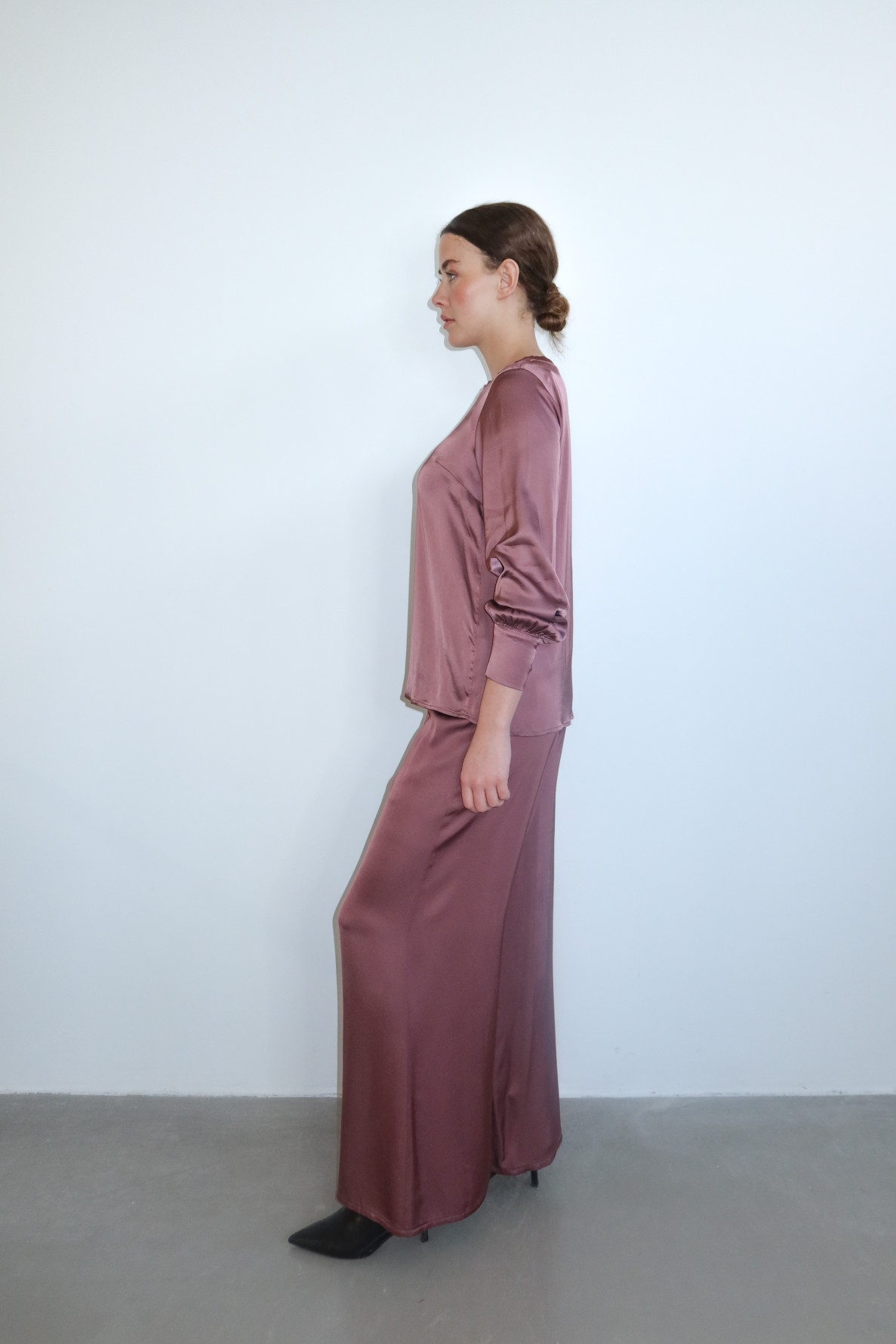 blouse col rond manches longues - 13