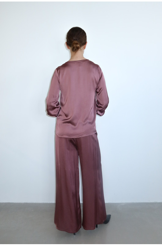 blouse col rond manches longues - 14