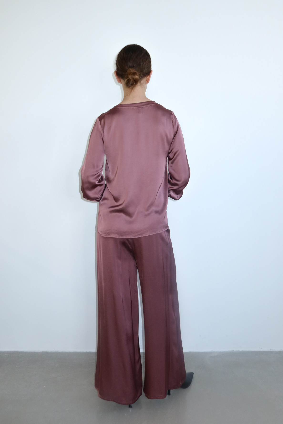 blouse col rond manches longues - 14